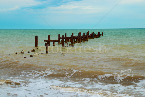 Broken mooring Stock photo © vapi