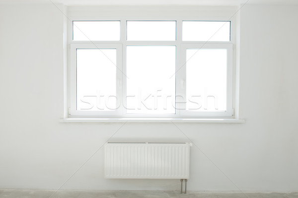 Blanco habitación ventana completo luz negocios Foto stock © vapi