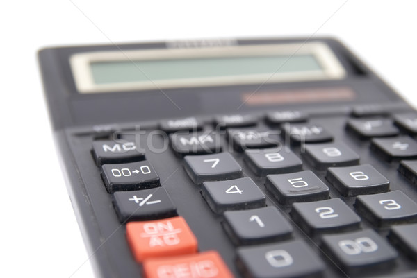 Black calculator Stock photo © vapi