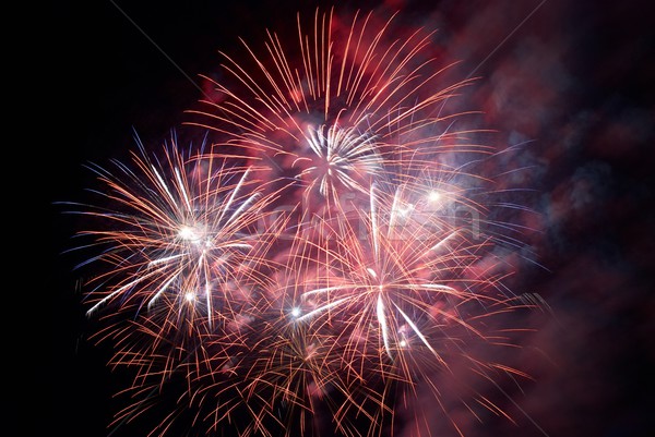 Fireworks, salute. Stock photo © vapi
