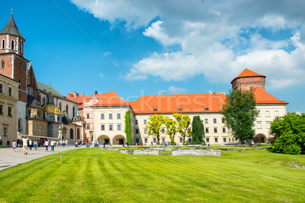 Wawel Cathedral in Krakow, Poland. Stock photo © vapi