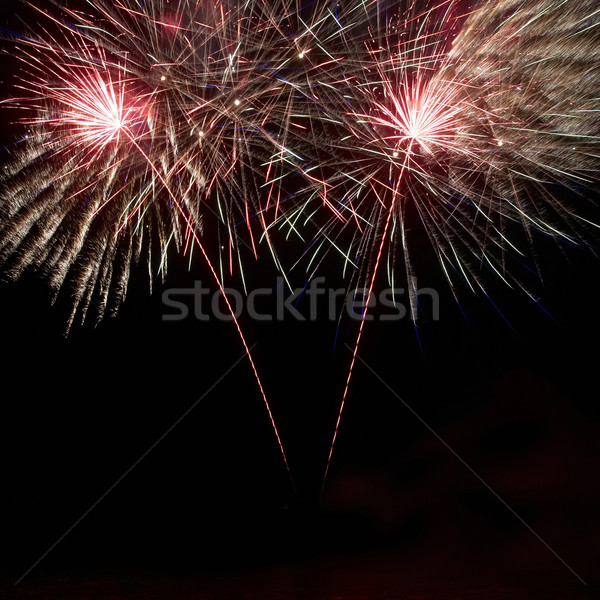 Colorful fireworks Stock photo © vapi