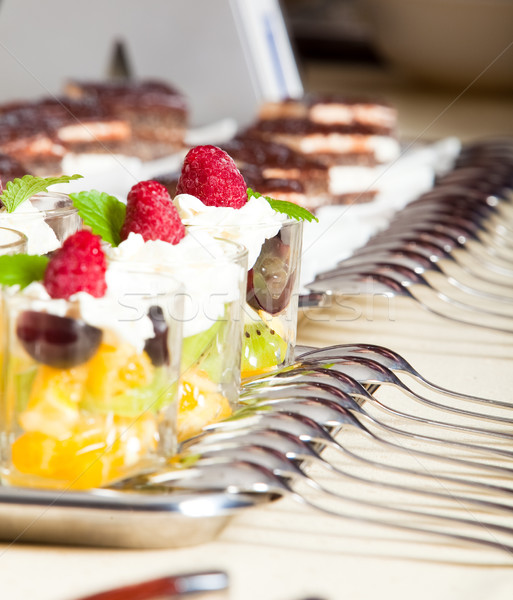 desert cakes Stock photo © varlyte