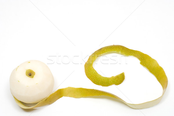 Pear peeling Stock photo © varts