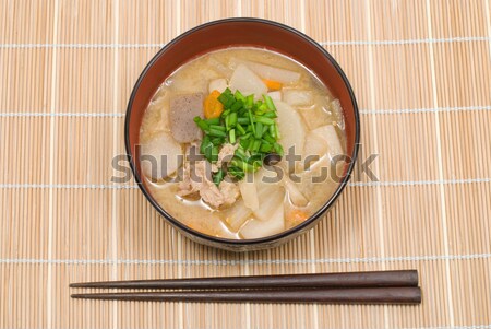 Kitsune soba noodles Stock photo © varts