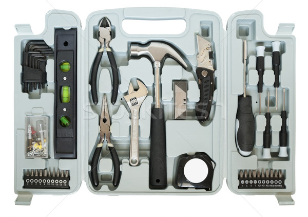 Tooling set for the home master Stock photo © vavlt