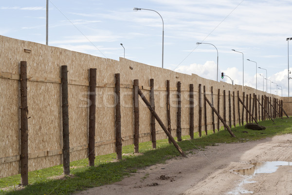 Wooden fence Stock photo © vavlt