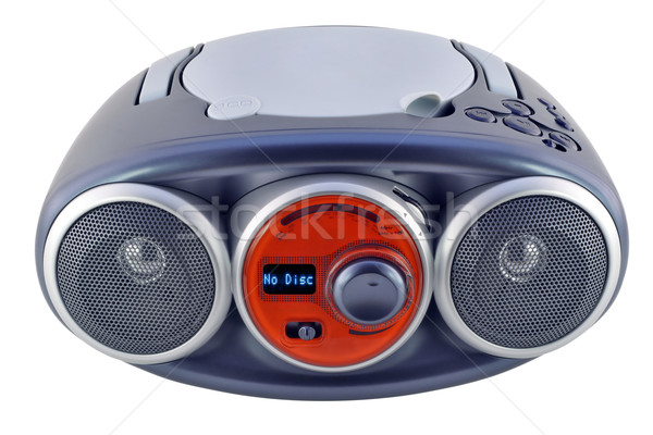 Isolated blue radio device Stock photo © vavlt