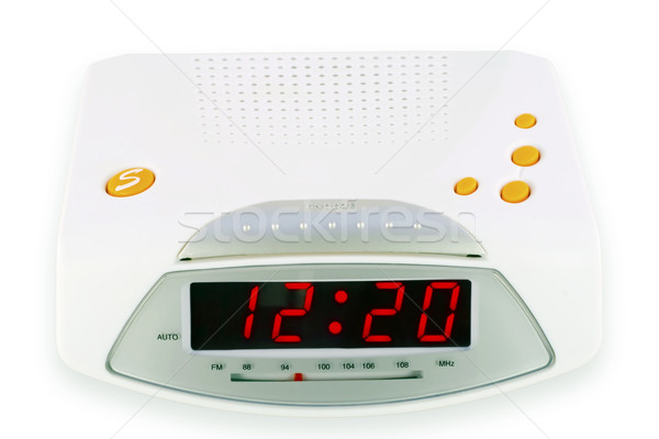 Isolated digital electronic clock Stock photo © vavlt