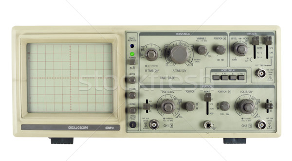 Old analogue oscilloscope Stock photo © vavlt
