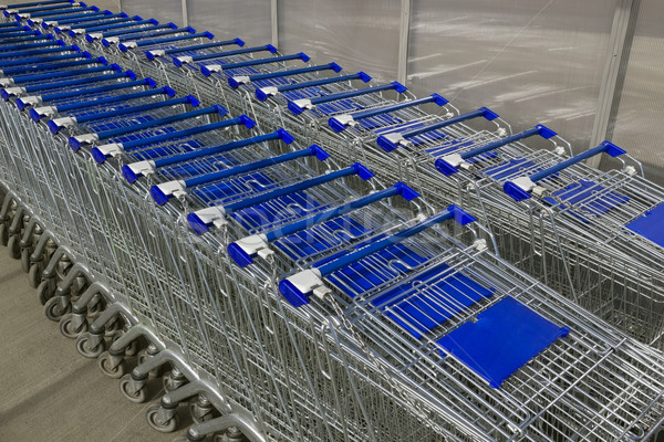 Empty shopping carts Stock photo © vavlt