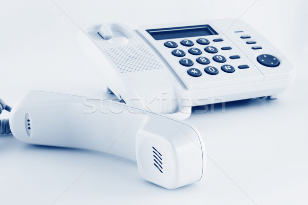 Phone and removed handset Stock photo © vavlt