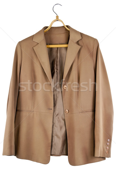 Vieux minable sale brun Homme veste [[stock_photo]] © vavlt