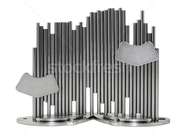 The nickelized sticks and super magnets Stock photo © vavlt