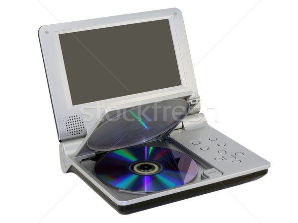 Compact dvd player with disc Stock photo © vavlt