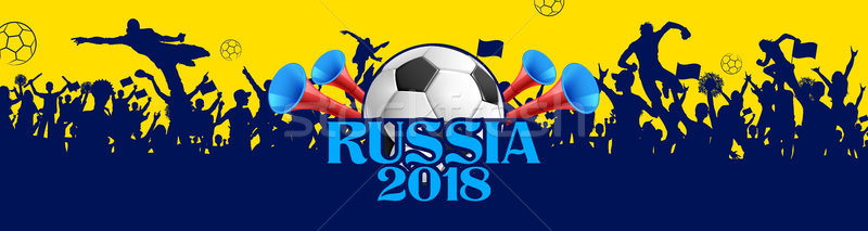 Stockfoto: Rusland · voetbal · kampioenschap · beker · voetbal · sport