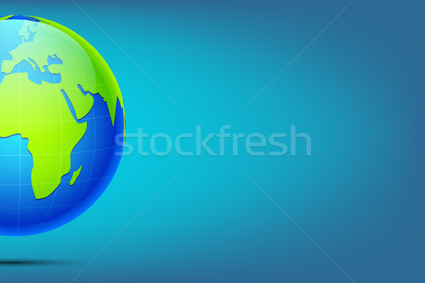 Earth on Abstract Background Stock photo © vectomart