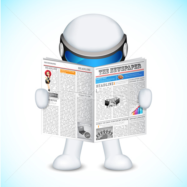 3d Man in vector Stock photo © vectomart