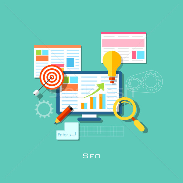 SEO concept Stock photo © vectomart