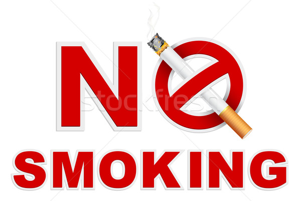 No Smoking Stock photo © vectomart