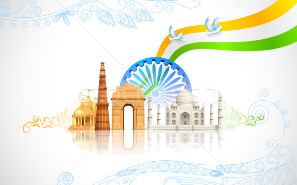 India Background Stock photo © vectomart