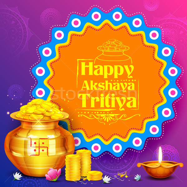 Akshay Tritiya celebration Stock photo © vectomart