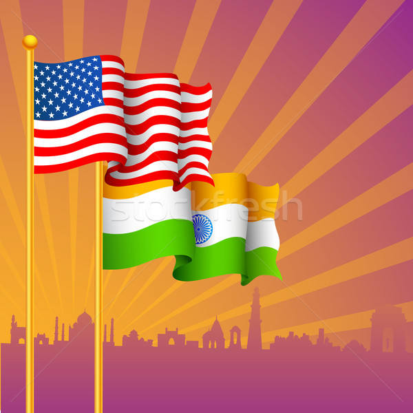 India-America relationship Stock photo © vectomart