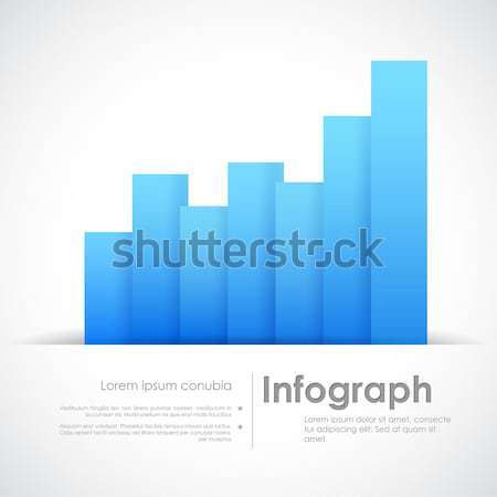 Infograph Business Graph Stock photo © vectomart