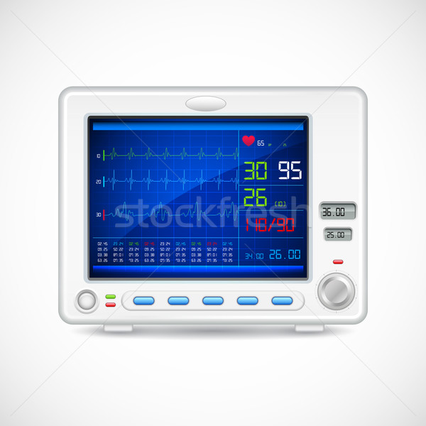 Stock photo: ECG machine