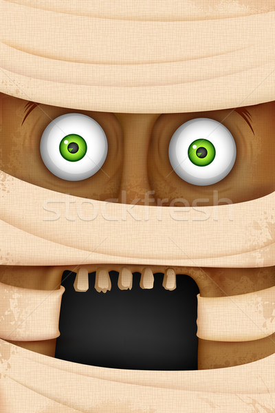 Face of Mummy Stock photo © vectomart
