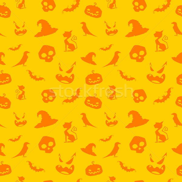 Seamless background for Halloween Stock photo © vectomart
