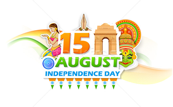 Independence Day of India Stock photo © vectomart