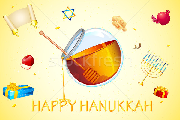 Hanukkah Card Stock photo © vectomart