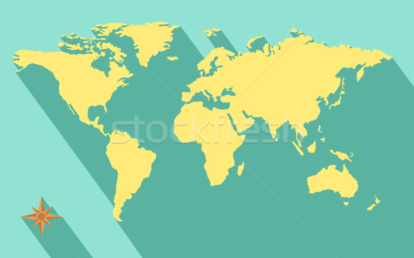 World Map Stock photo © vectomart