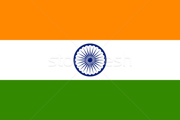 Tricolor Indian Flag background for Republic  and Independence Day of India Stock photo © vectomart