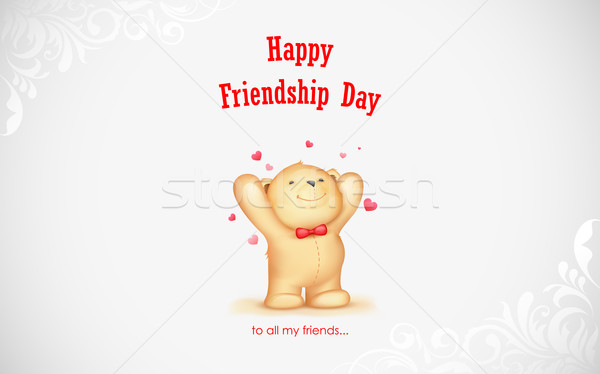 Happy Friendship Day Stock photo © vectomart