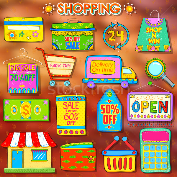 Shopping concept Stock photo © vectomart