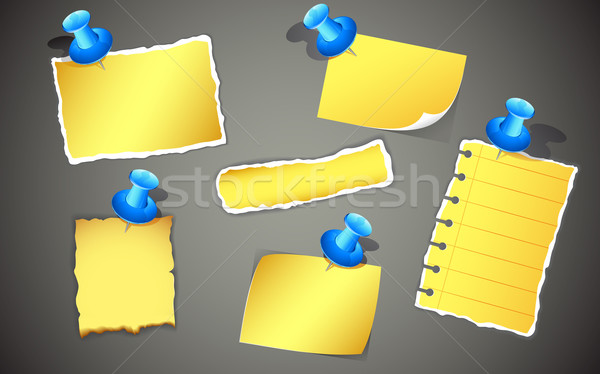 Note Chit Stock photo © vectomart