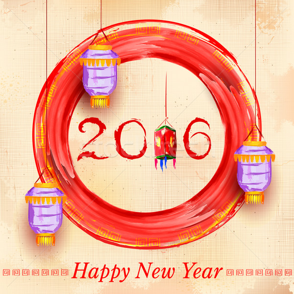 Happy Chinese New Year background Stock photo © vectomart