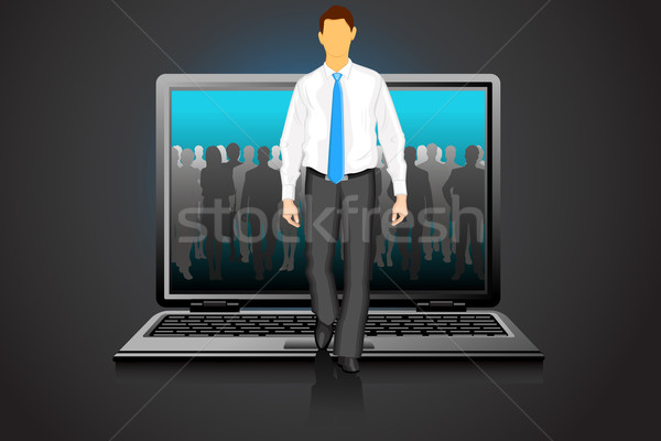 Successful Businessman Stock photo © vectomart