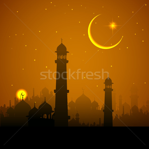 Ramadan generoso illustrazione dio preghiera celebrazione Foto d'archivio © vectomart