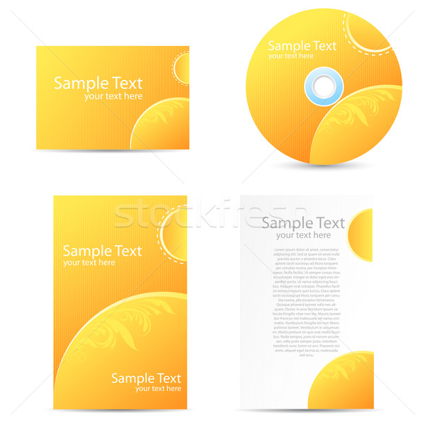 Business Template Stock photo © vectomart