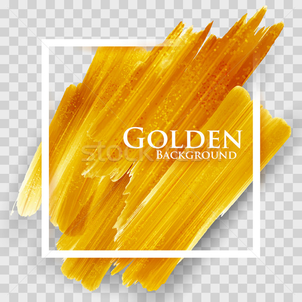 Błyszczący czarujący gold texture ilustracja farby Zdjęcia stock © vectomart