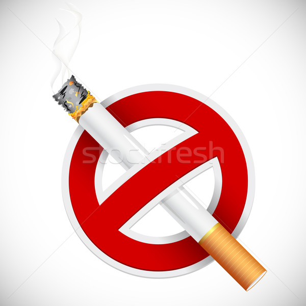 No Smoking Stock photo © vectomart