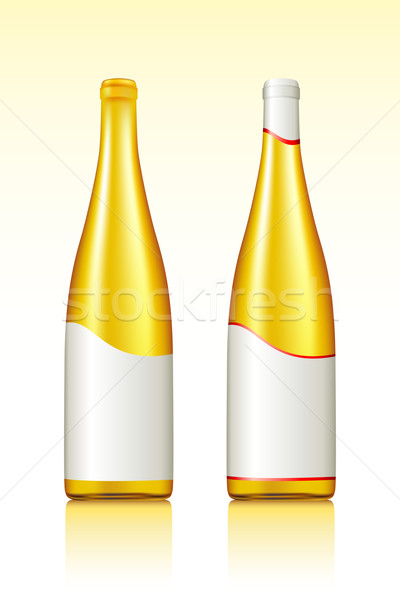 Wine Bottle Stock photo © vectomart