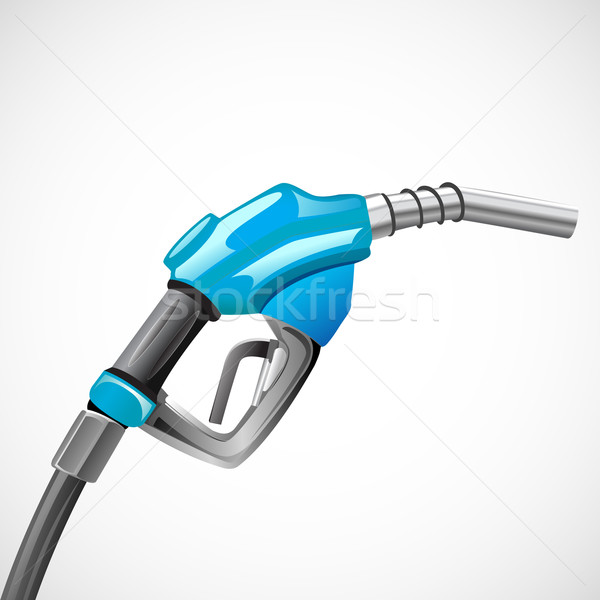 Gasolina ilustración hoja servicio planta reciclar Foto stock © vectomart