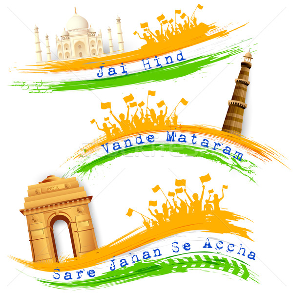 Banner and Header for India Celebration Stock photo © vectomart
