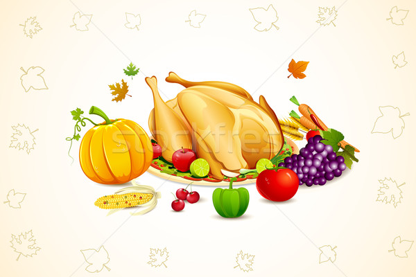 Thanksgiving Card Stock photo © vectomart