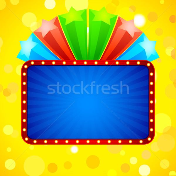 Colorful Star Template Stock photo © vectomart