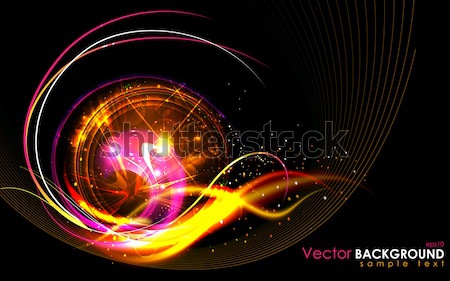 Streszczenie kolorowy wektora projektu energii tapety Zdjęcia stock © vectomart